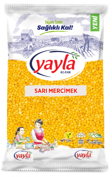 Yayla Sarı Mercimek 4 kg (4 kg)