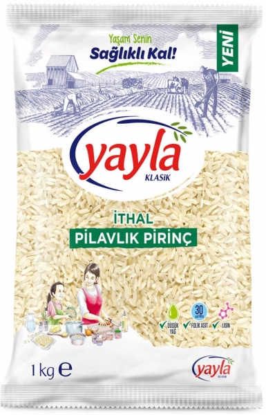 Yayla İthal Pilavlık Pirinç 1 kg (1 kg)