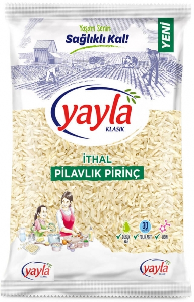 Yayla İthal Pilavlık Pirinç 2 kg (2 kg)