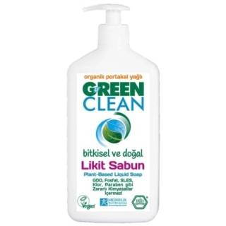U Green Clean Organik Portakal Yağlı Sıvı Sabun 500 ml
