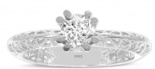 Ariş Pırlanta RT404024-0001 0.50 Karat Efektli Pırlanta resim