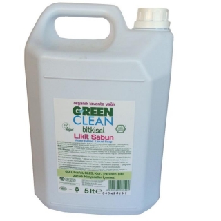 U Green Clean Organik Lavanta Yağlı Sıvı Sabun 5 Lt
