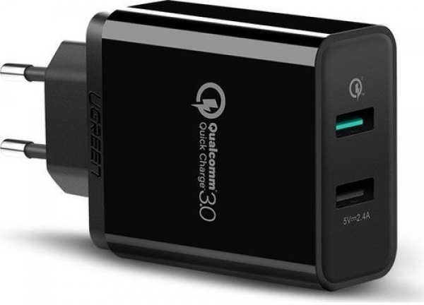 Ugreen 30W QC 3.0 Dual USB Wall Charger Şarj Aleti