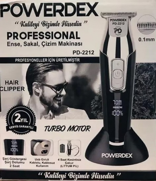 PowerDex PD-2212 Çok Amaçlı Tıraş Makinesi