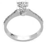 Ariş Pırlanta RT403971-0003 0.45 Karat Efektli Pırlanta resim