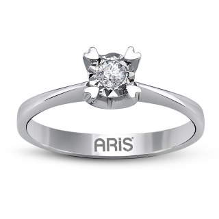 Ariş Pırlanta RT403393-0298 0.45 Karat Efektli Pırlanta Yüzük