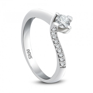 Ariş Pırlanta RT403440-0019 0.26 Karat Pırlanta Yüzük