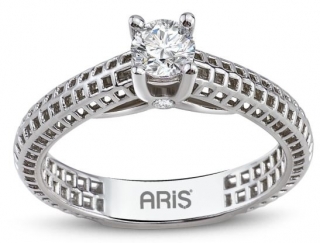 Ariş Pırlanta RT403788-0001 0.26 Karat Pırlanta Yüzük