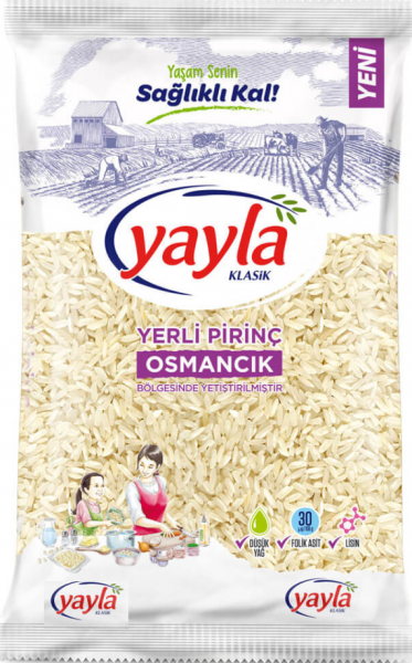 Yayla Osmancık Pirinç 25 kg (25 kg)