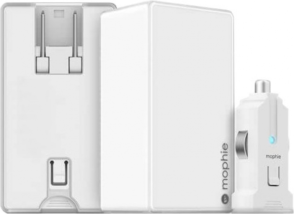 Mophie Çift Çıkışlı Araç ve Duvar Şarj Cihazı Şarj Aleti