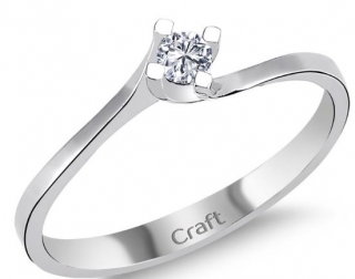 Craft Pırlanta KY0041 0.10 Karat Pırlanta Yüzük