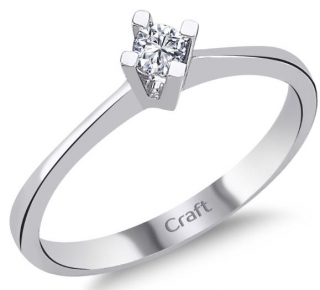 Craft Pırlanta KY0133 0.10 Karat Pırlanta Yüzük