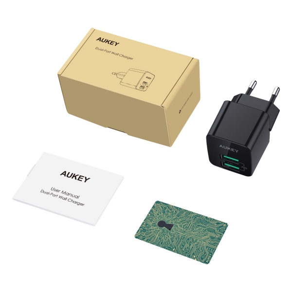Aukey Minima Duo Şarj Aleti