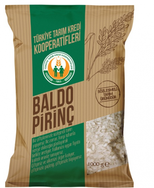 Tarım Kredi Birlik Baldo Pirinç 1 kg (1 kg)
