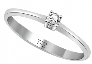 Topaz Pırlanta TY4736 0.07 Karat Pırlanta Yüzük