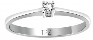 Topaz Pırlanta TY4738 0.07 Karat Pırlanta Yüzük