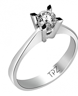 Topaz Pırlanta TYT0209 0.16 Karat Pırlanta Yüzük