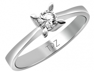 Topaz Pırlanta TPZ0307 0.15 Karat Pırlanta Yüzük