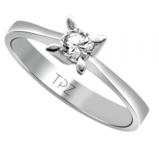 Topaz Pırlanta TPZ0307 0.15 Karat Pırlanta Yüzük