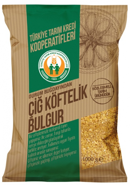 Tarım Kredi Birlik Çiğ Köftelik Bulgur 1 kg