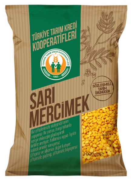 Tarım Kredi Birlik Sarı Mercimek 1 kg