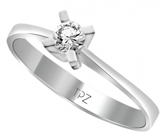 Topaz Pırlanta TYT0265 0.11 Karat Pırlanta Yüzük