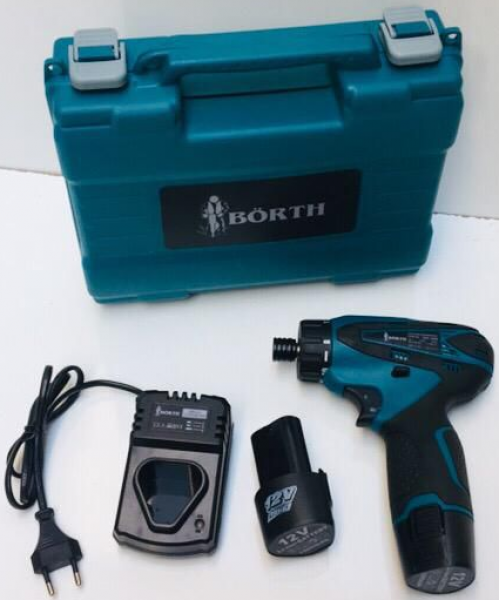 Börth 12 V 1.5 Ah Akülü Vidalama