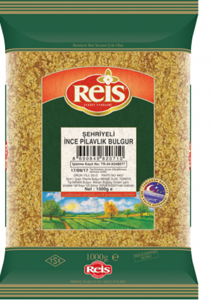 Reis Şehriyeli Pilavlık Bulgur 1 kg