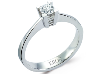 Eros Pırlanta TT0255P 0.25 Karat Pırlanta Yüzük