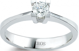 Eros Pırlanta TT0255P 0.25 Karat Pırlanta Yüzük
