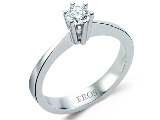 Eros Pırlanta TT0257P 0.25 Karat Pırlanta Yüzük