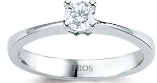 Eros Pırlanta TT0258P 0.25 Karat Pırlanta Yüzük