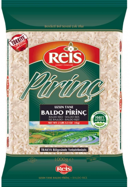 Reis Trakya Baldo Pirinç 1 kg (1 kg)