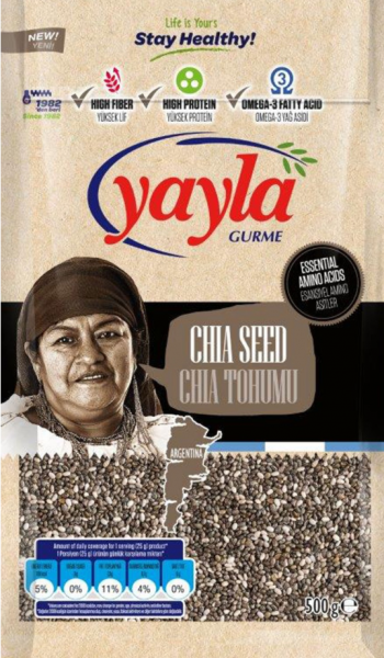 Yayla Gurme Chia Tohumu 500 gr (500 g)