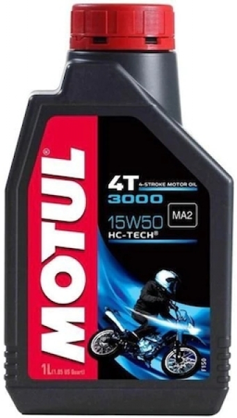 Motul 3000 4T 15W-50 Motor Yağı (1 litre)