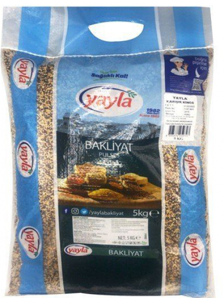 Yayla Gurme Üç Renkli Karışık Kinoa 5 kg (5 kg)