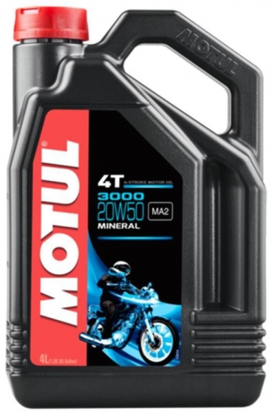 Motul 3000 4T 20W-50 Motor Yağı (4 litre)