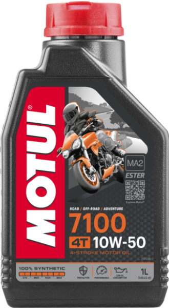 Motul 7100 4T 10W-50 Motor Yağı (1 litre)