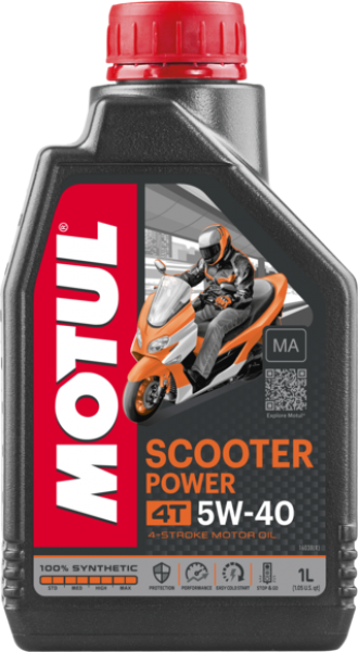 Motul Scooter Power 4T 5W-40 MA Motor Yağı (1 litre)