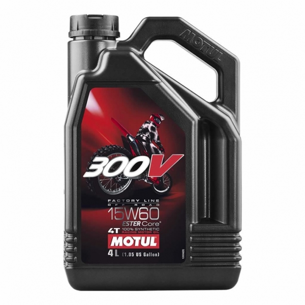 Motul 300V 4T Factory Line Off Road 15W-60 Motor Yağı (4 litre)