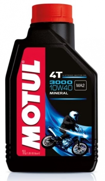 Motul 3000 4T 10W-40 Motor Yağı (1 litre)