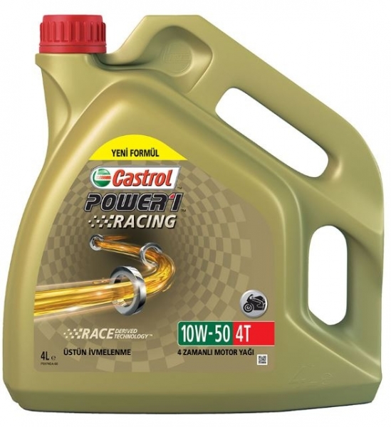 Castrol Power1 Racing 4T 10W-50 Motor Yağı (4 litre)