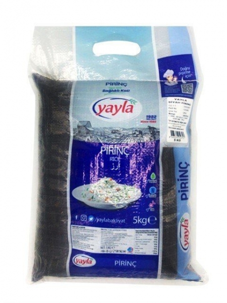 Yayla Gurme Siyah Pirinç 5 kg (5 kg)