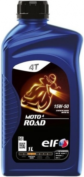 Elf Moto 4 Road 15W/50 Motor Yağı
