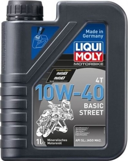 Liqui Moly Motorbike 4T 10W-40 Basic Street Motor Yağı
