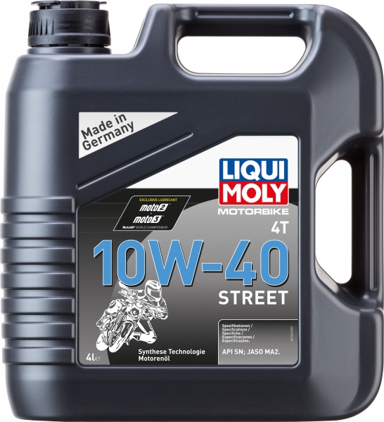 Liqui Moly Motorbike 4T 10W-40 Street Motor Yağı (4 litre)