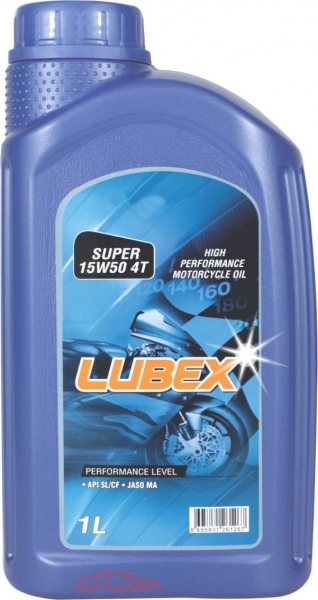 Lubex Super 15W-50 4T Motor Yağı (1 litre)
