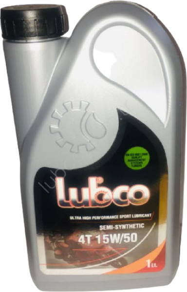 Lubco 4T 15W-50 Motor Yağı (1 litre)