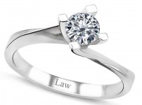 Law Pırlanta 1101TS42010 0.42 Karat Pırlanta resim