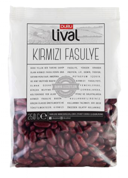 Duru Lival Kırmızı Fasulye 250 gr